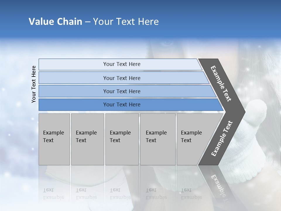 Wind Flakes Windy PowerPoint Template