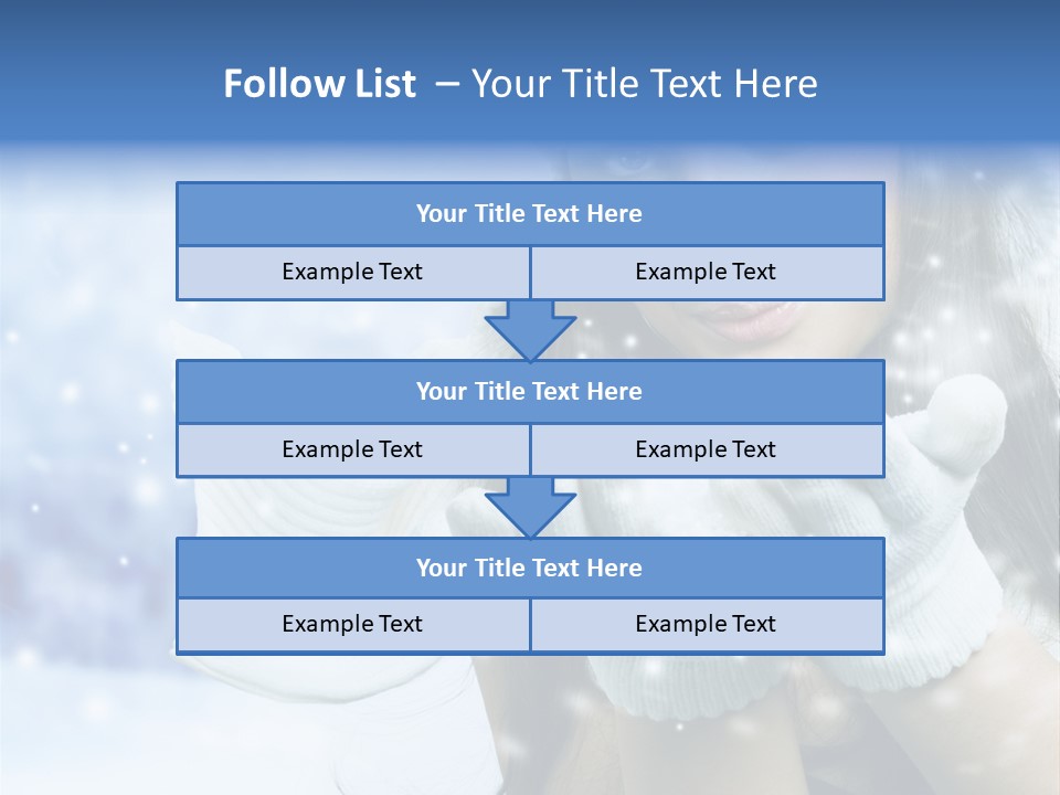 Wind Flakes Windy PowerPoint Template