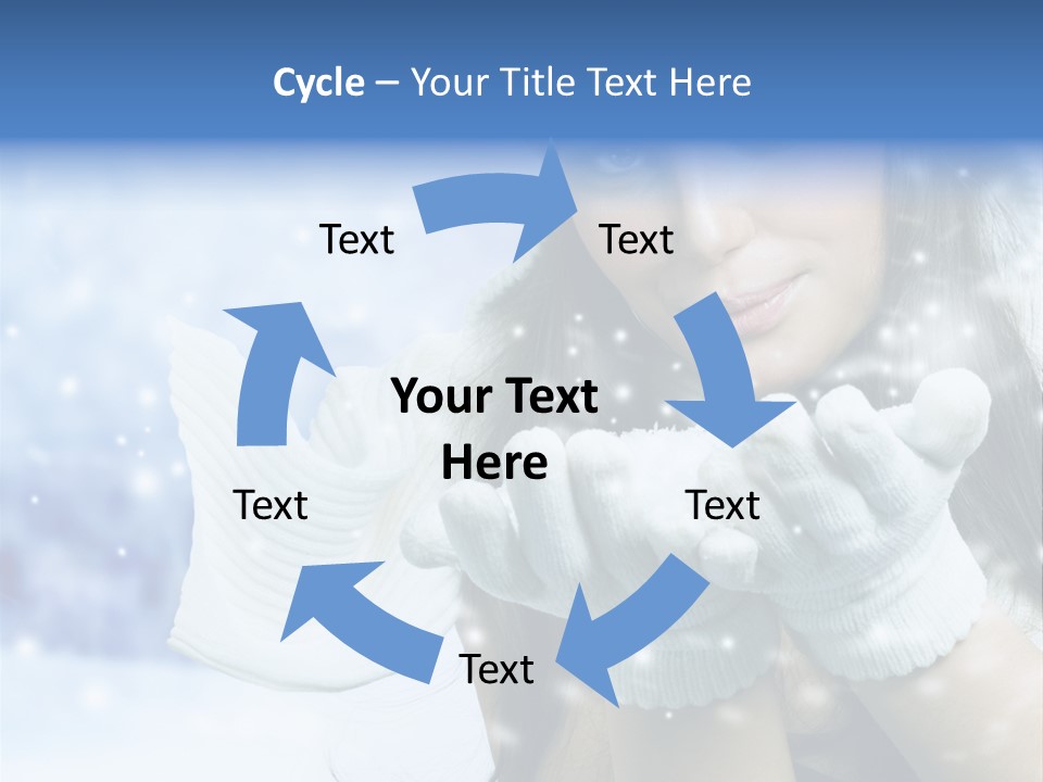 Wind Flakes Windy PowerPoint Template