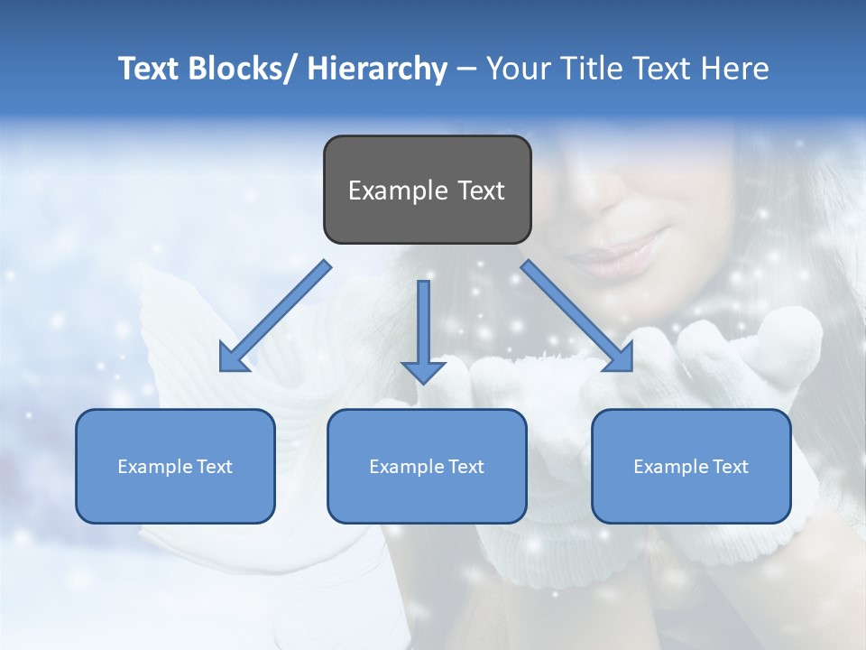 Wind Flakes Windy PowerPoint Template