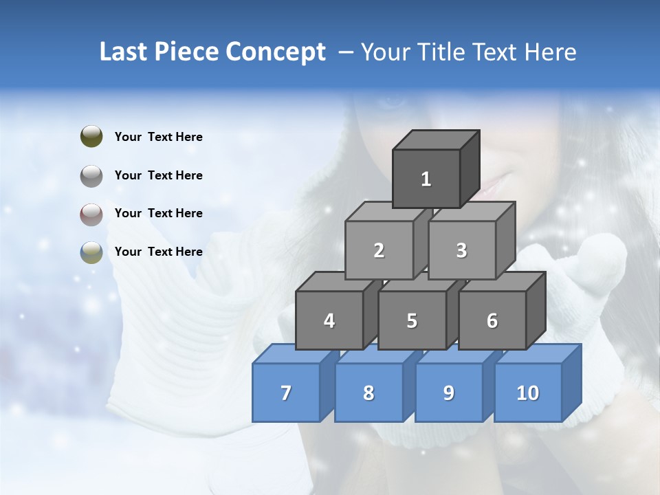 Wind Flakes Windy PowerPoint Template