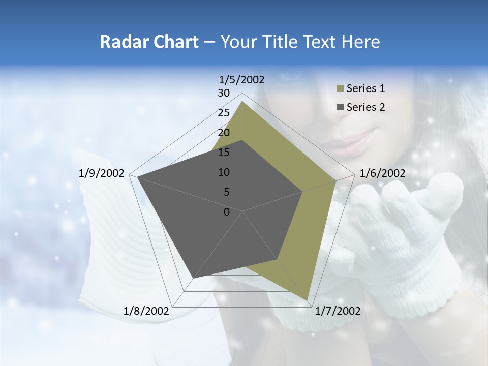 Wind Flakes Windy PowerPoint Template