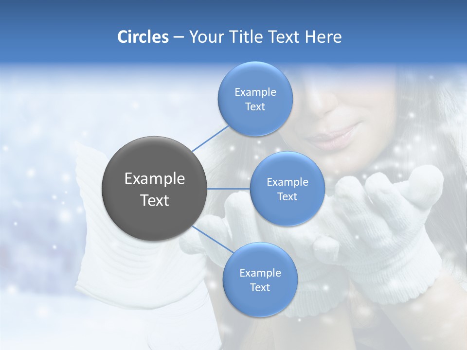 Wind Flakes Windy PowerPoint Template