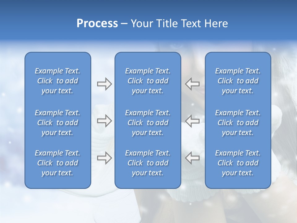 Wind Flakes Windy PowerPoint Template