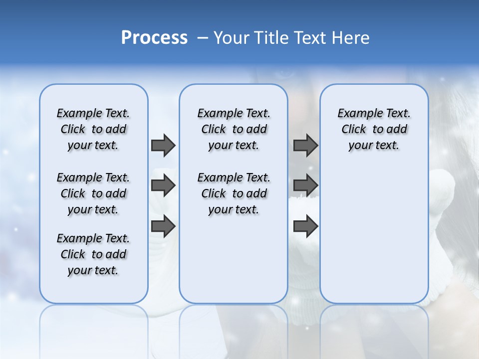 Wind Flakes Windy PowerPoint Template