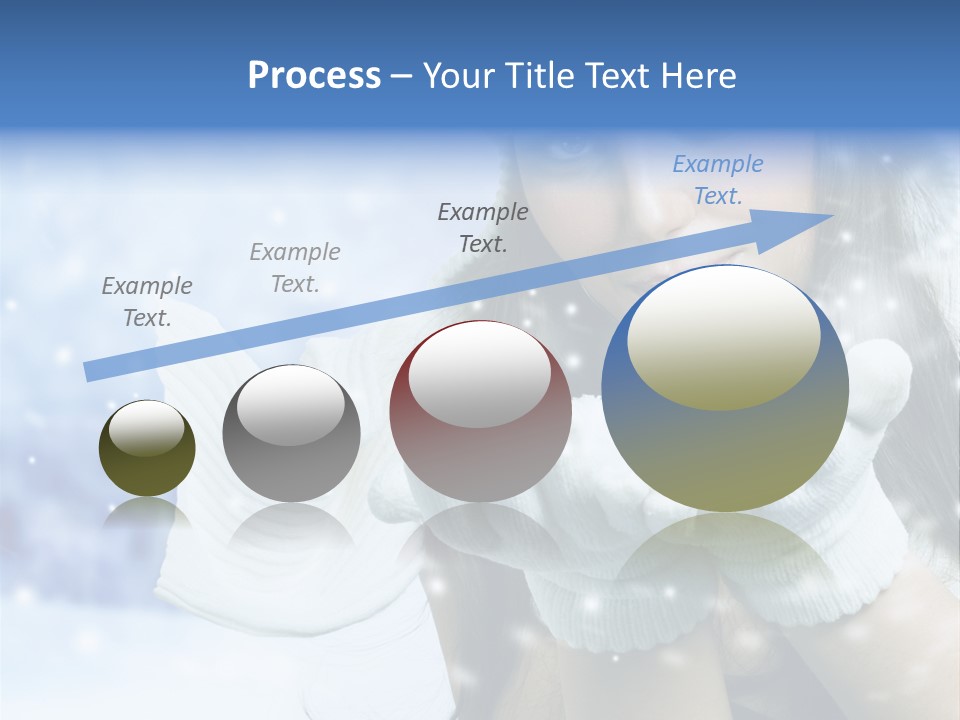 Wind Flakes Windy PowerPoint Template