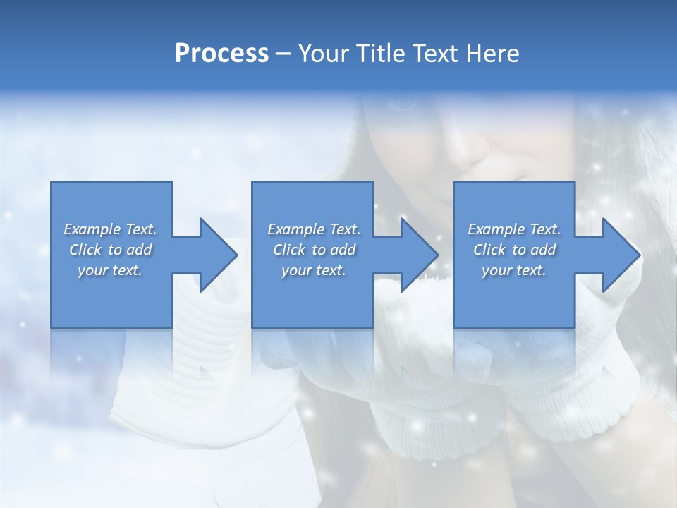 Wind Flakes Windy PowerPoint Template