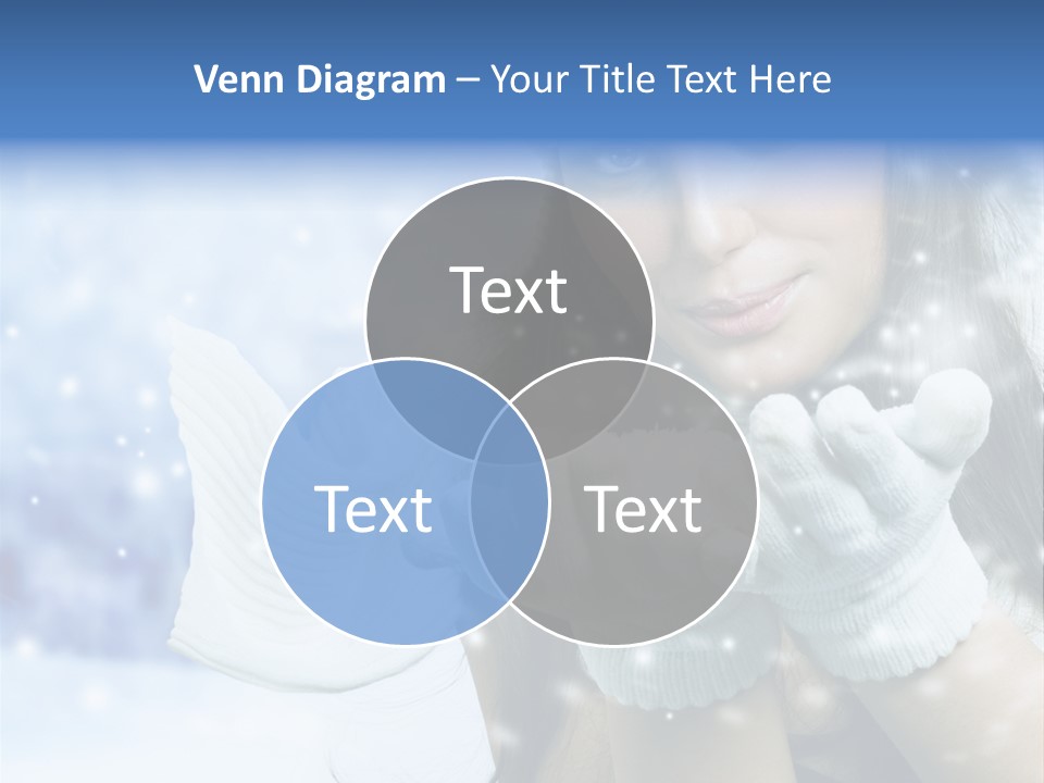 Wind Flakes Windy PowerPoint Template