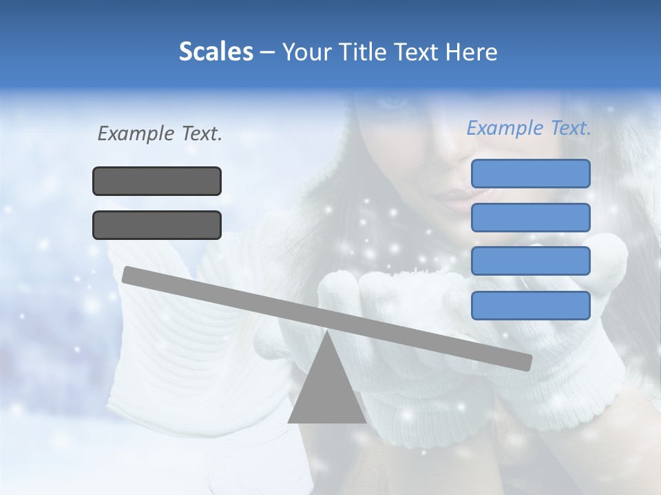 Wind Flakes Windy PowerPoint Template
