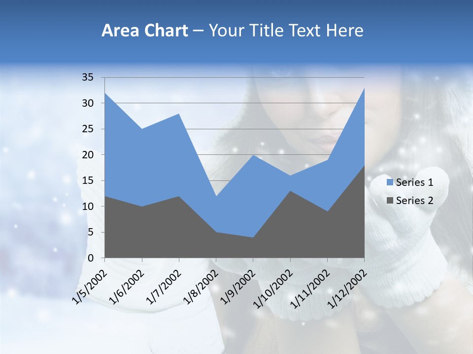 Wind Flakes Windy PowerPoint Template