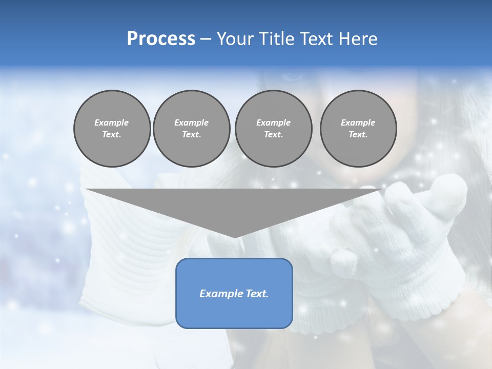 Wind Flakes Windy PowerPoint Template