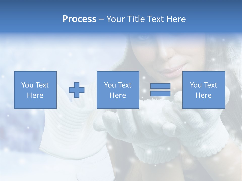 Wind Flakes Windy PowerPoint Template