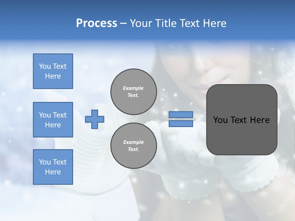 Wind Flakes Windy PowerPoint Template