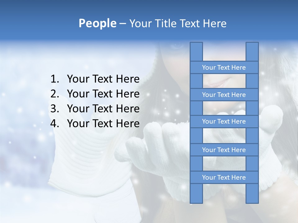 Wind Flakes Windy PowerPoint Template