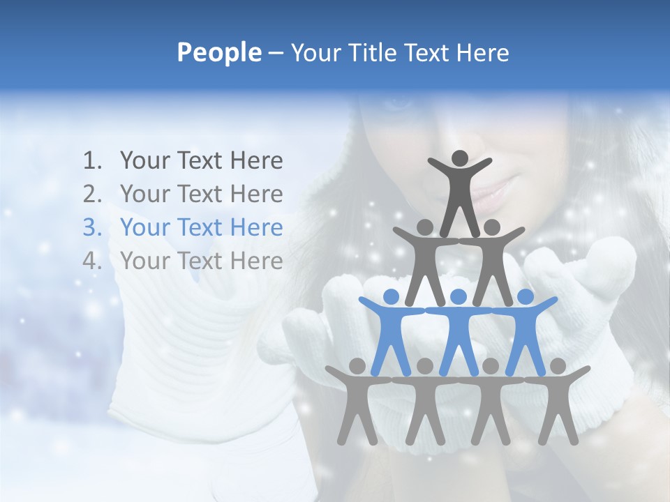 Wind Flakes Windy PowerPoint Template