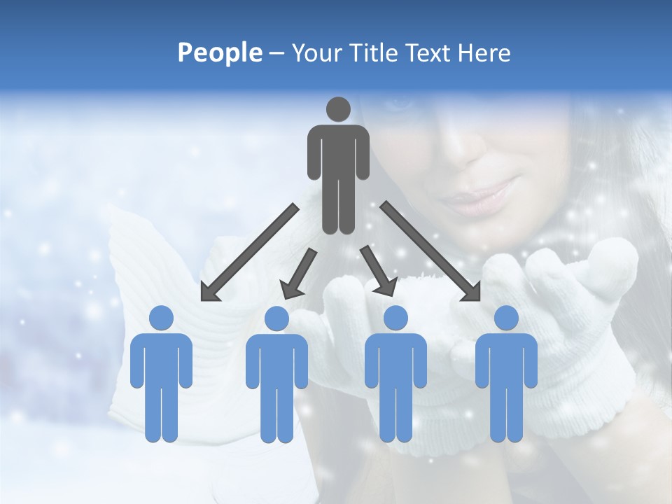 Wind Flakes Windy PowerPoint Template