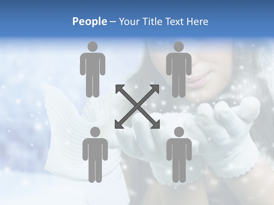 Wind Flakes Windy PowerPoint Template