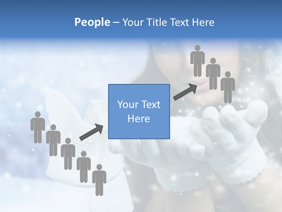 Wind Flakes Windy PowerPoint Template