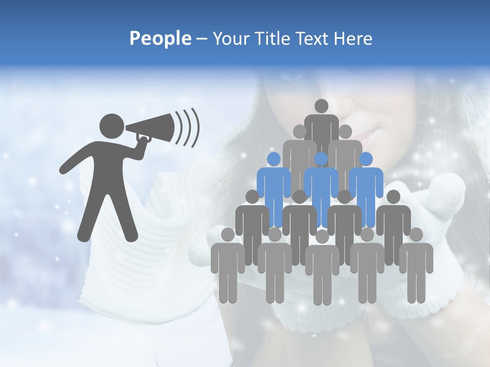 Wind Flakes Windy PowerPoint Template