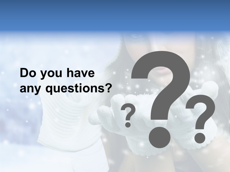 Wind Flakes Windy PowerPoint Template