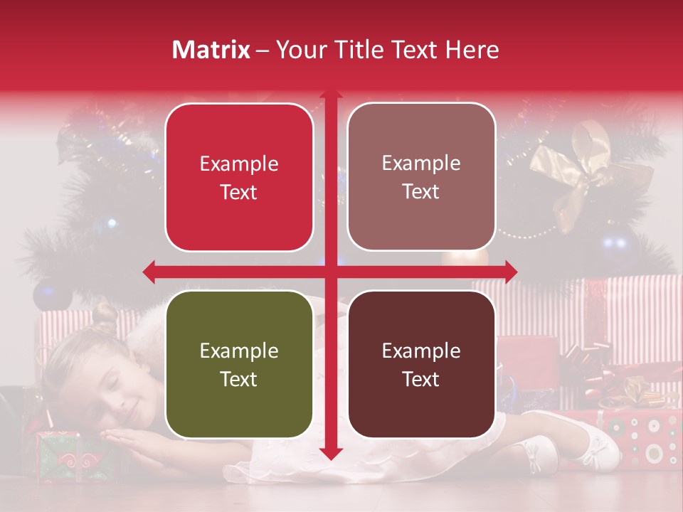 God Tree Caucasian PowerPoint Template