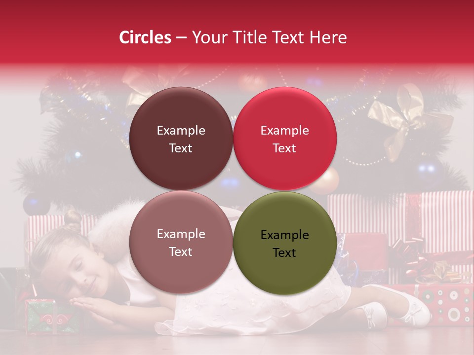 God Tree Caucasian PowerPoint Template