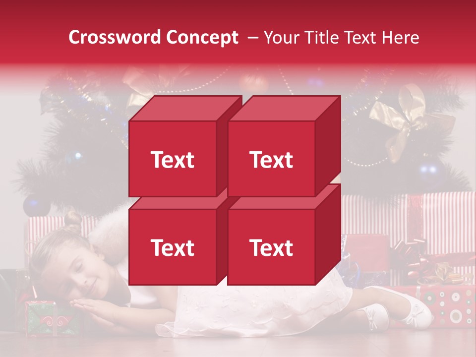 God Tree Caucasian PowerPoint Template