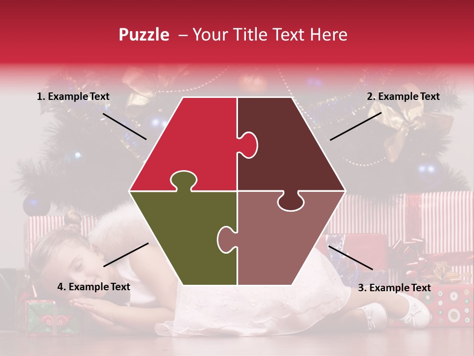 God Tree Caucasian PowerPoint Template