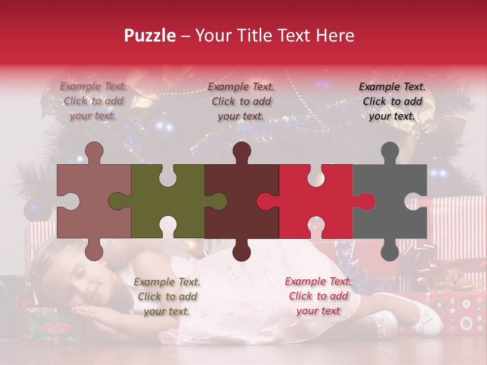 God Tree Caucasian PowerPoint Template