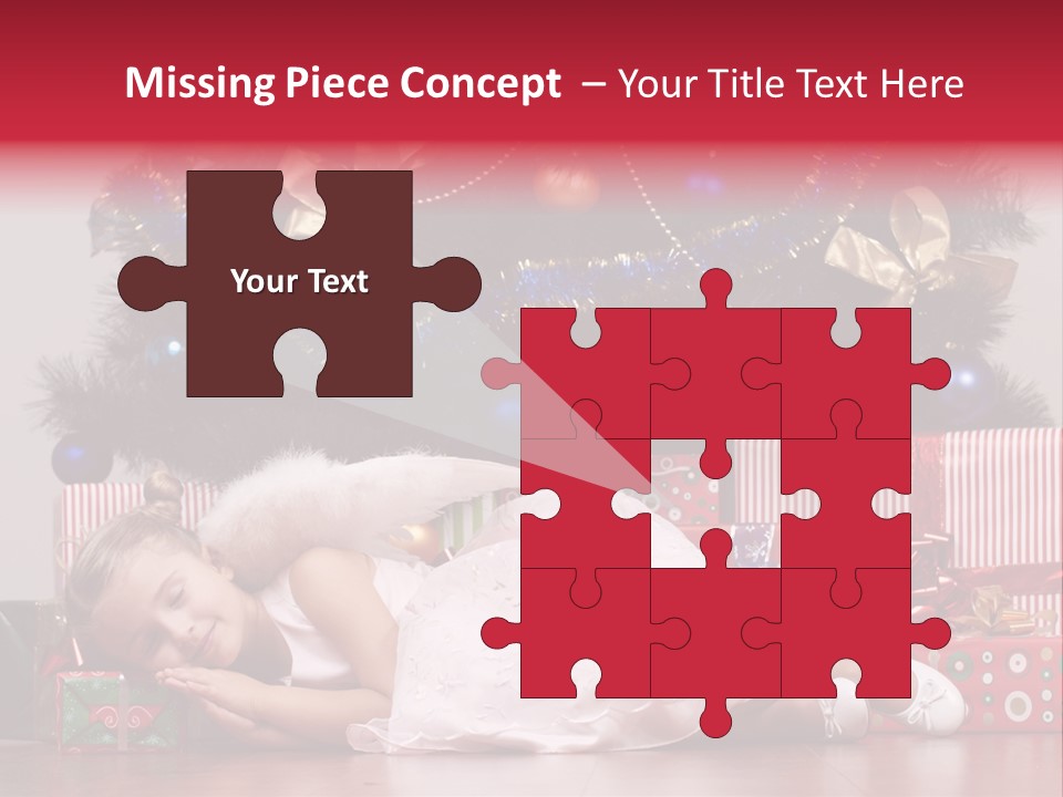 God Tree Caucasian PowerPoint Template