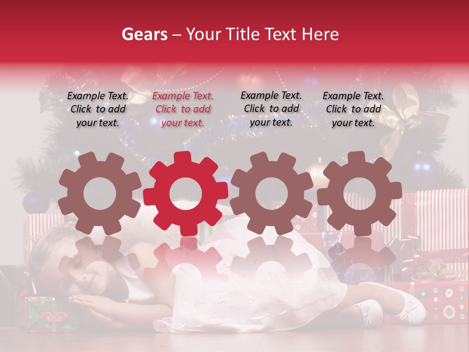 God Tree Caucasian PowerPoint Template