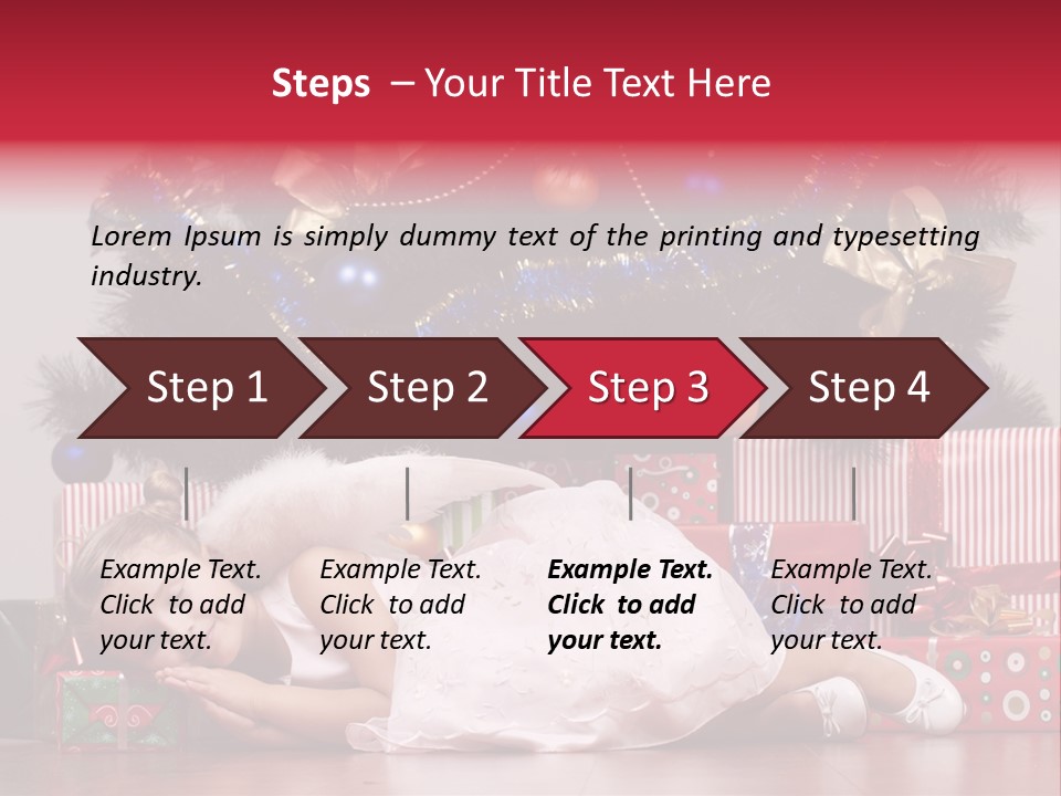 God Tree Caucasian PowerPoint Template