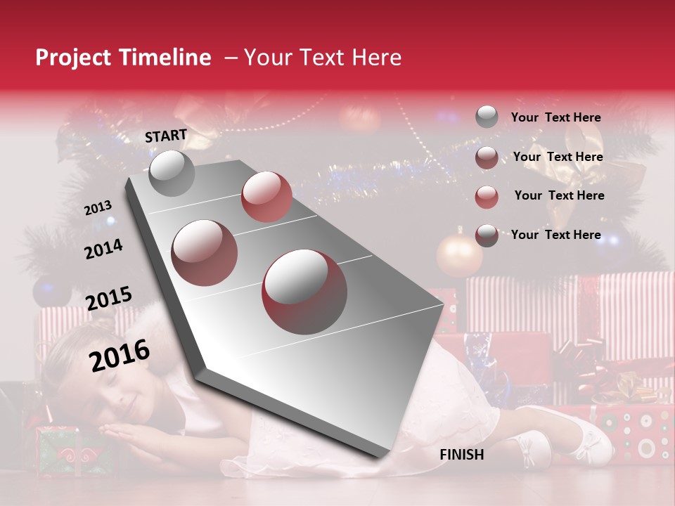 God Tree Caucasian PowerPoint Template