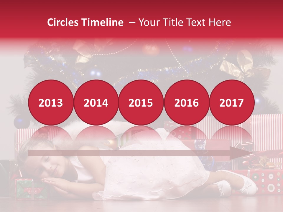 God Tree Caucasian PowerPoint Template