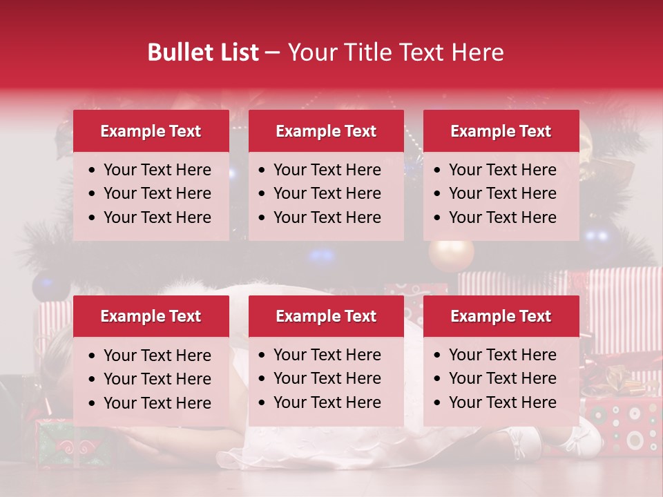 God Tree Caucasian PowerPoint Template