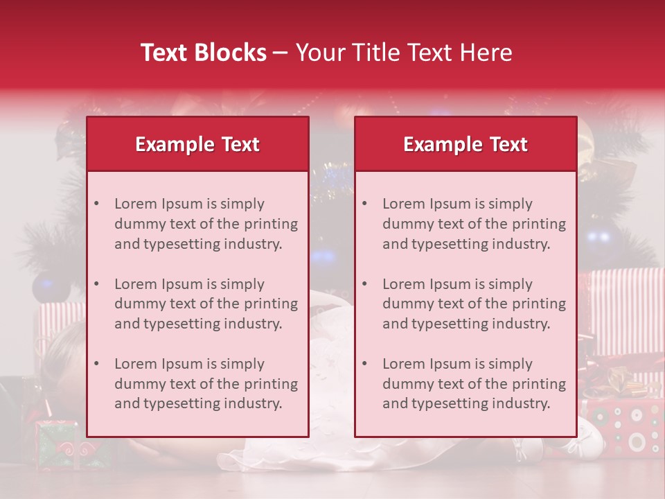 God Tree Caucasian PowerPoint Template