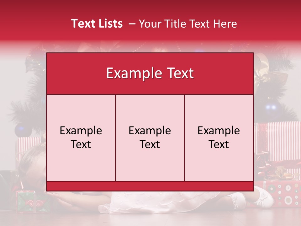 God Tree Caucasian PowerPoint Template