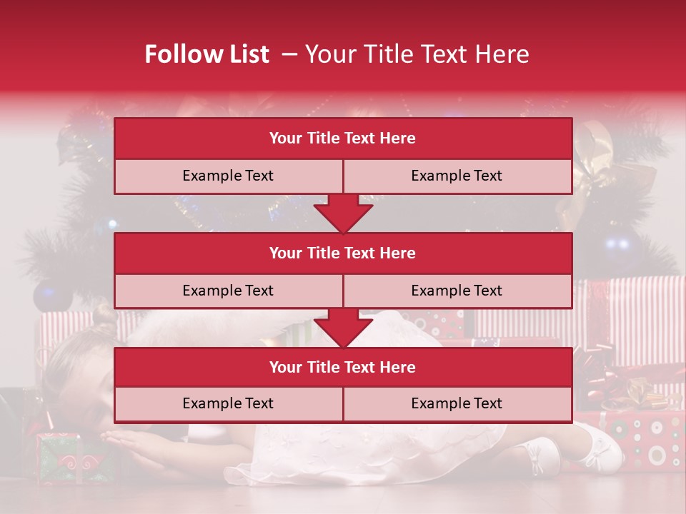 God Tree Caucasian PowerPoint Template