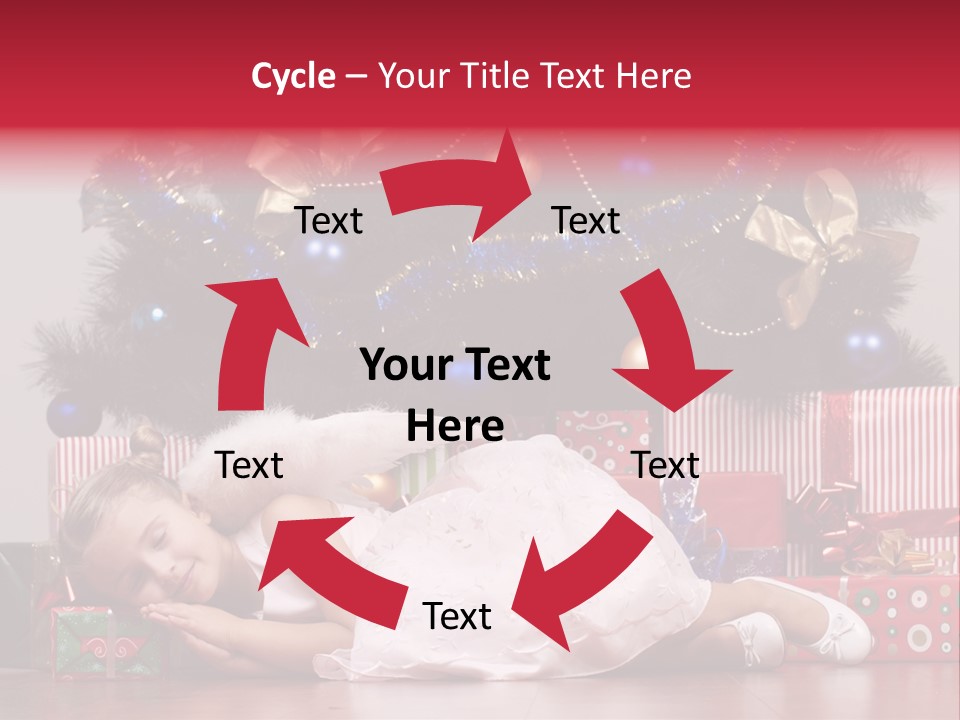 God Tree Caucasian PowerPoint Template