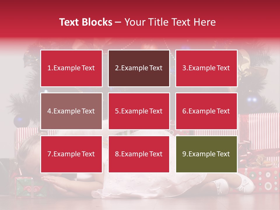 God Tree Caucasian PowerPoint Template