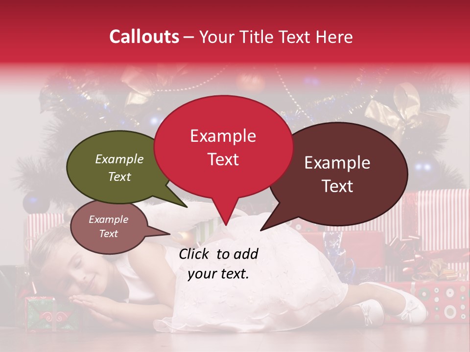 God Tree Caucasian PowerPoint Template