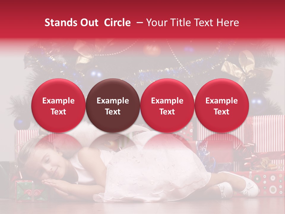 God Tree Caucasian PowerPoint Template