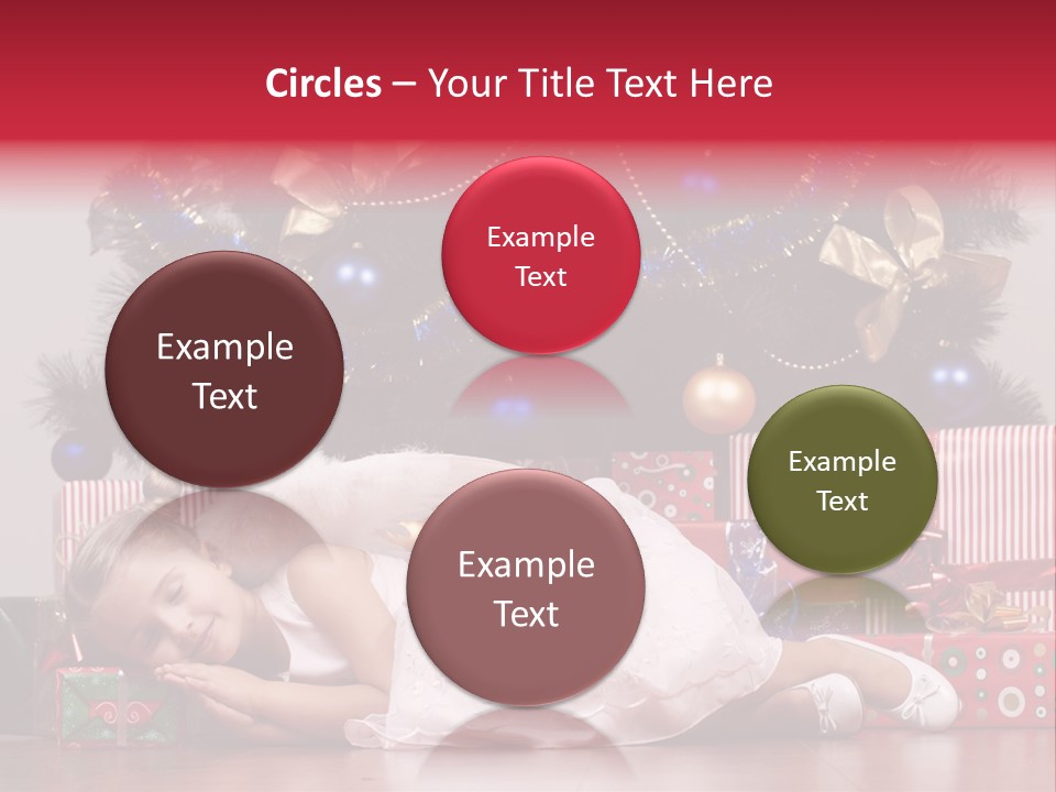 God Tree Caucasian PowerPoint Template