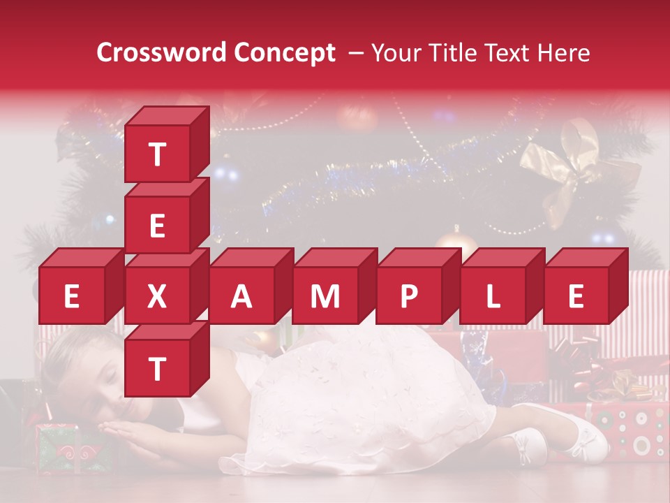 God Tree Caucasian PowerPoint Template