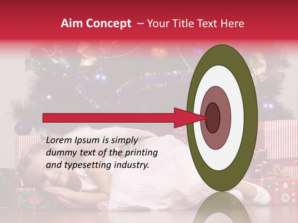 God Tree Caucasian PowerPoint Template