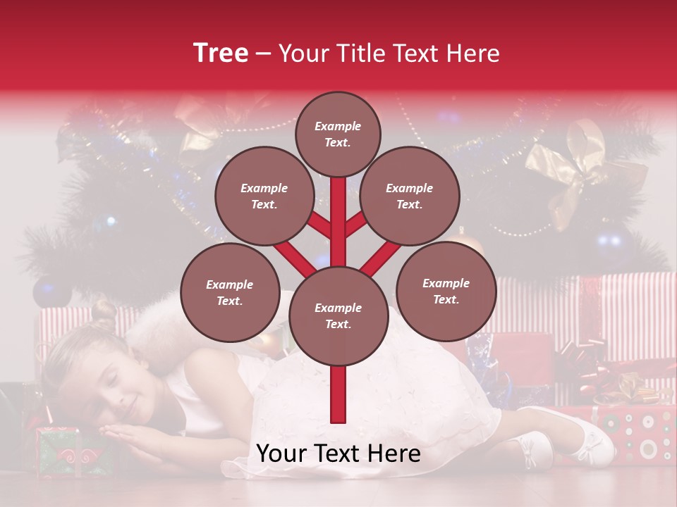 God Tree Caucasian PowerPoint Template