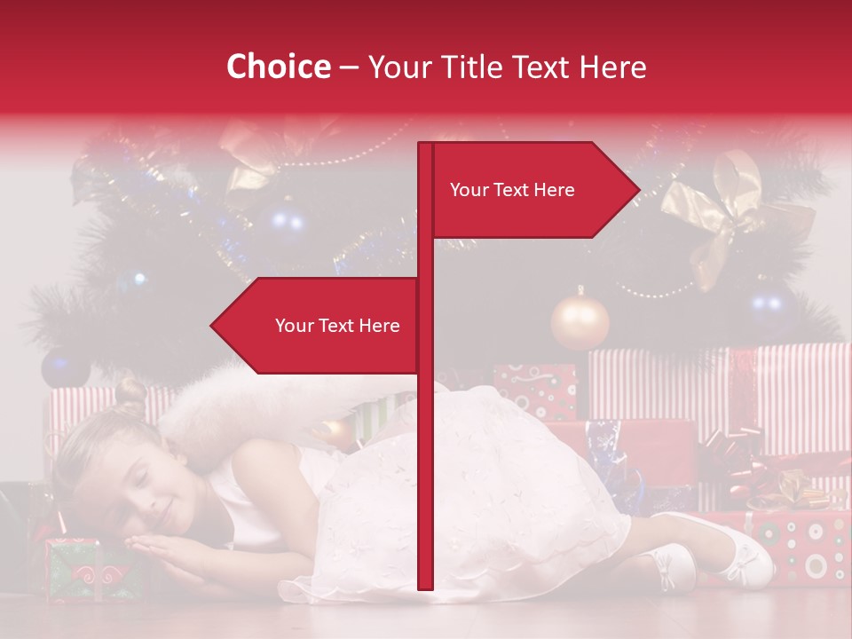 God Tree Caucasian PowerPoint Template