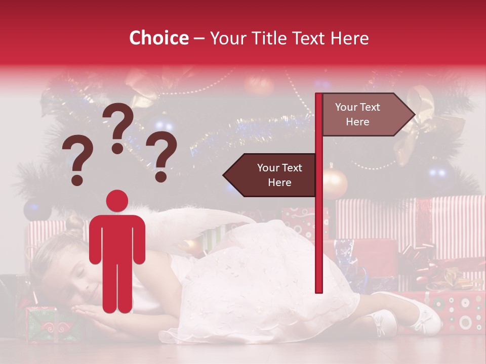 God Tree Caucasian PowerPoint Template