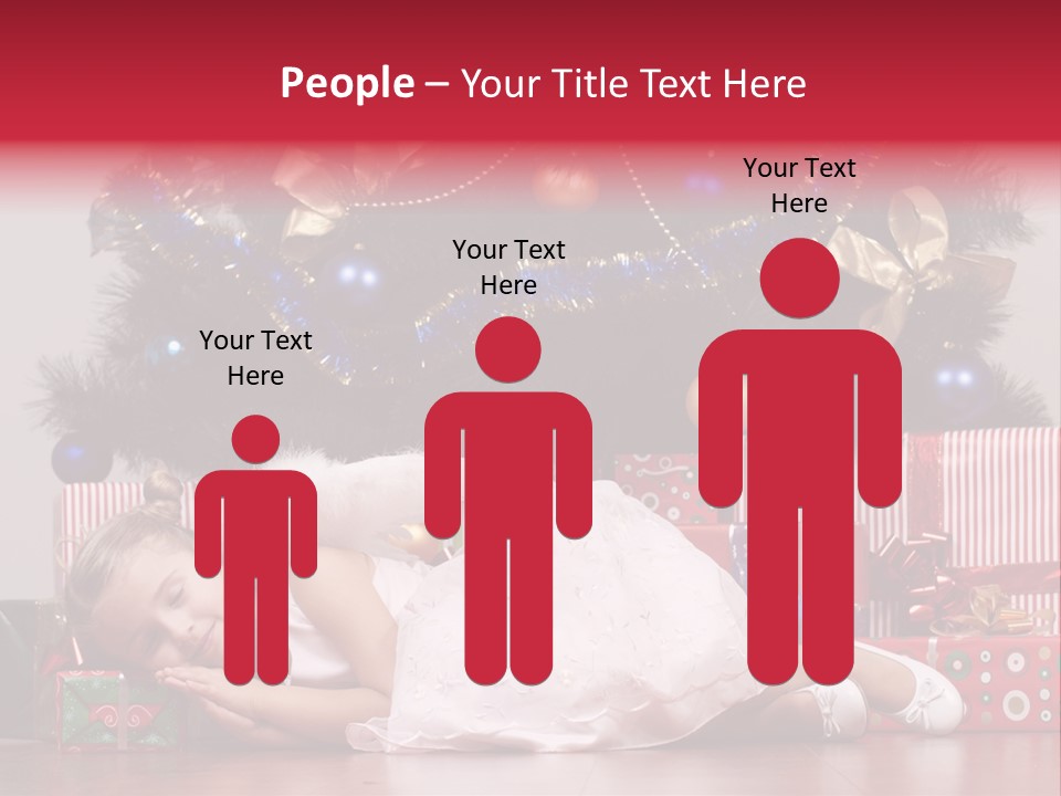 God Tree Caucasian PowerPoint Template