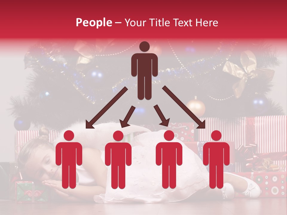 God Tree Caucasian PowerPoint Template